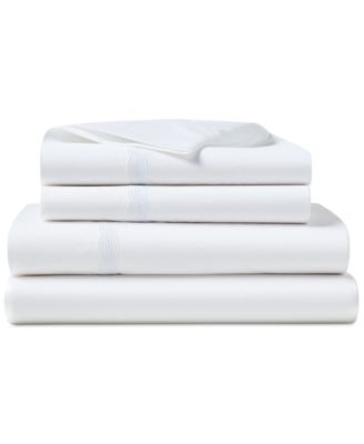 Spencer Cable Embroidery 4-Pc. Sheet Set, King