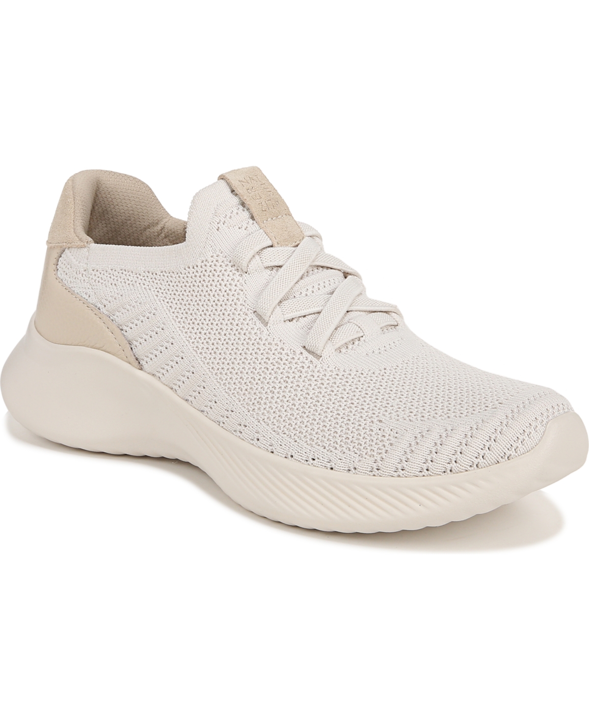 Shop Naturalizer Emerge Slip-on Sneakers In Porcelain Flyknit Fabric