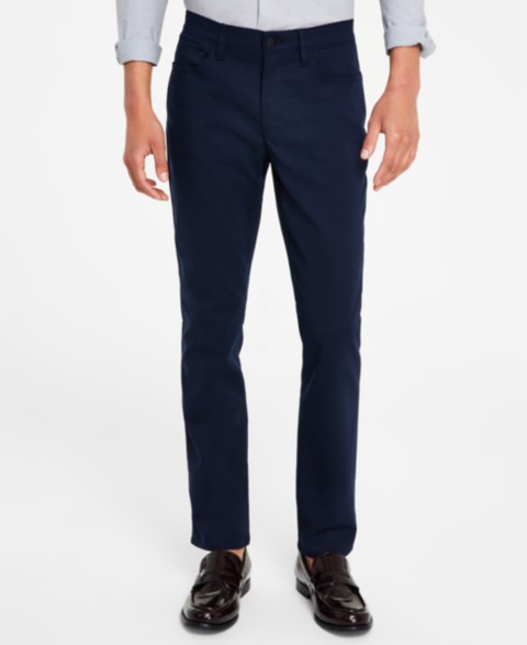 Мужские брюки Calvin Klein Men's Ck Move 365 Slim-Fit Performance Stretch Pants