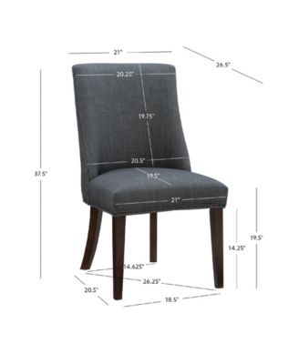 Powell Furniture Allard Upholstered Dining Chairs - Set of 2