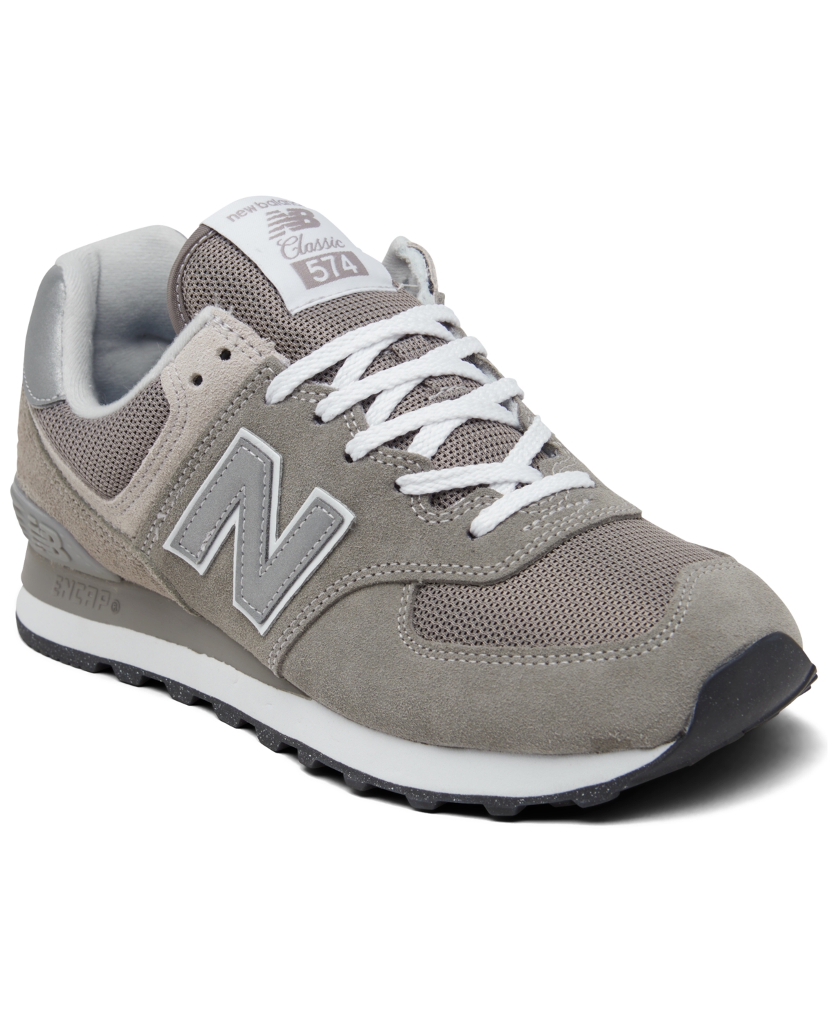New Balance Women's 574 Core Casual Sneakers From Finish Line In Gray