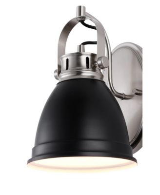 Phineas 7" 1-Light Farmhouse Bohemian Iron LED Vanity