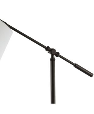 Troy 24" Classic Contemporary Iron LED Task Lamp with USB Charging Port