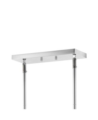 Ikon 63" 8-Light Mid-Century Modern Arm-Adjustable Iron Linear LED Pendant