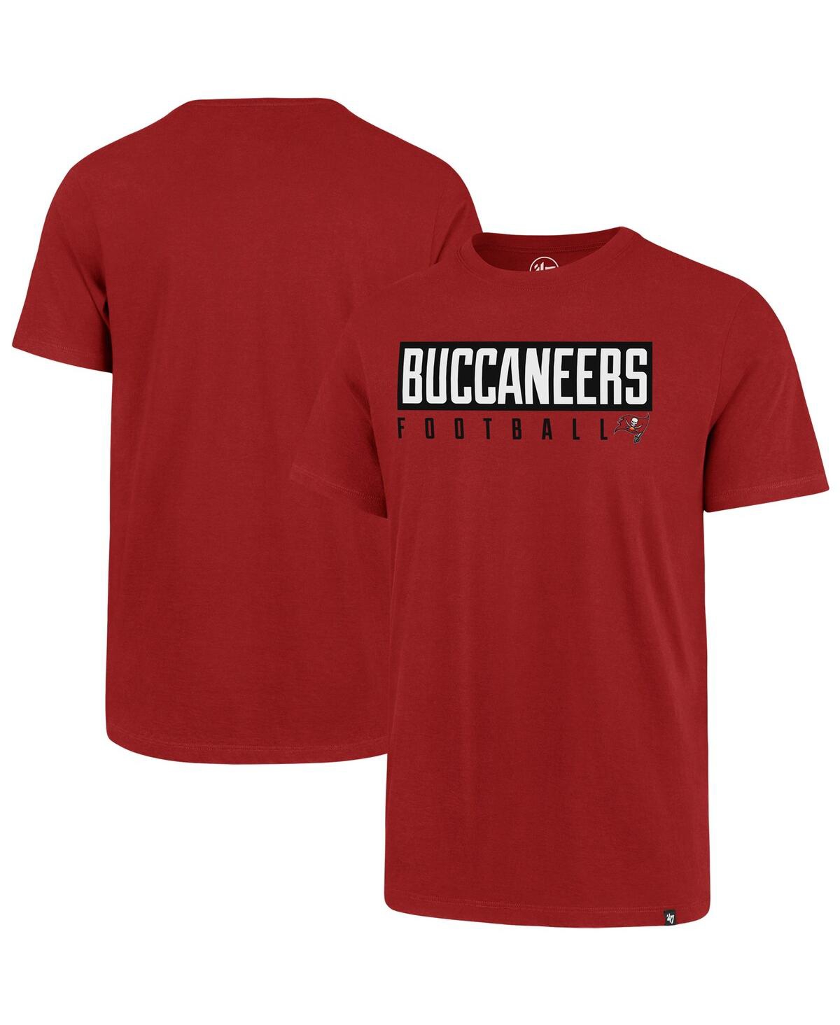 47 Brand Men's ' Red Tampa Bay Buccaneers Dub Major Super Rival T-shirt