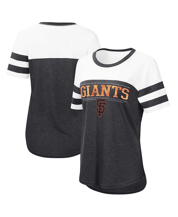 Touch Women's Black, White San Francisco Giants Setter T-shirt