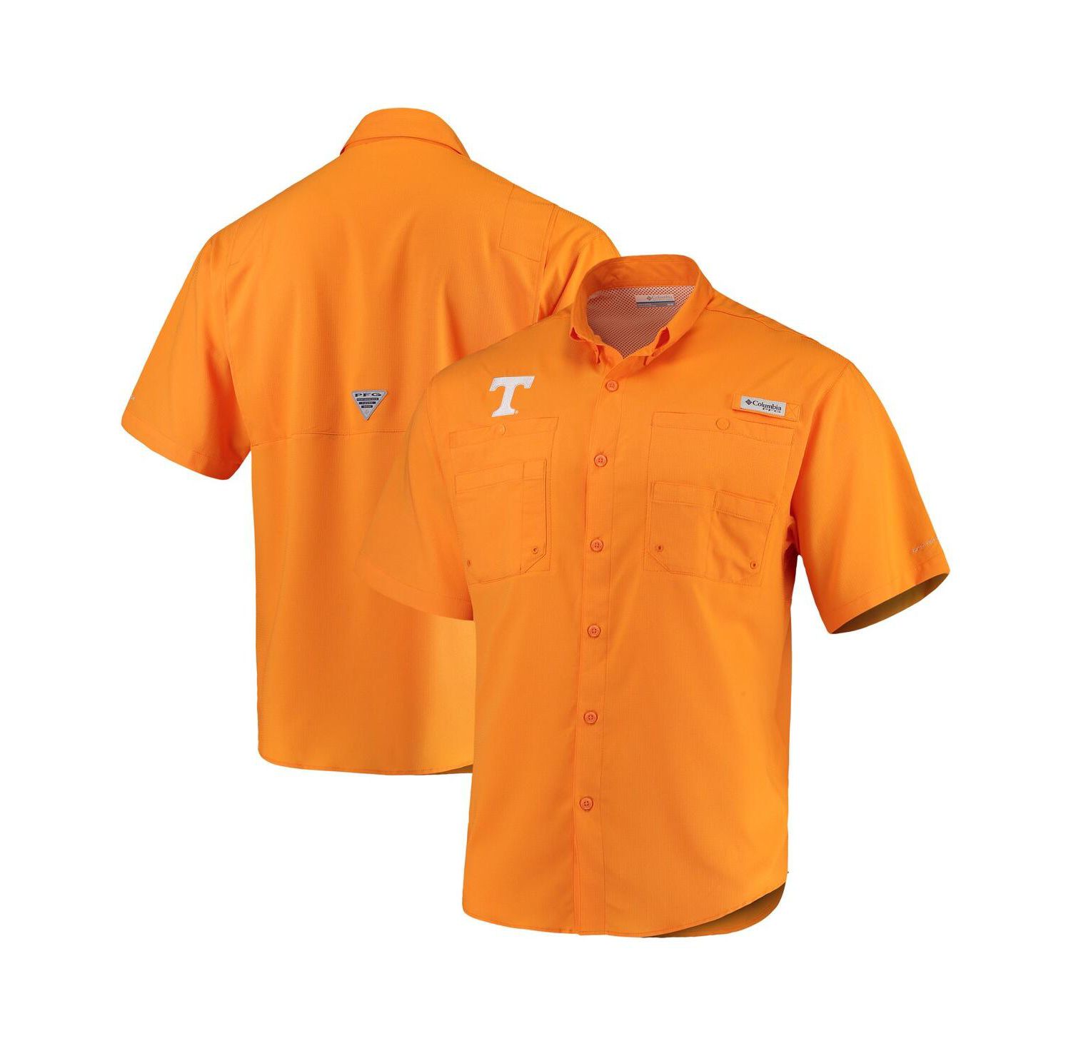 Men's Tenn Orange Tennessee Volunteers PFG Tamiami Shirt