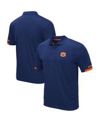 Men's Navy Auburn Tigers Big and Tall Santry Polo Shirt