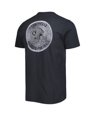 Men's Black Las Vegas Raiders Open Field Franklin T-shirt