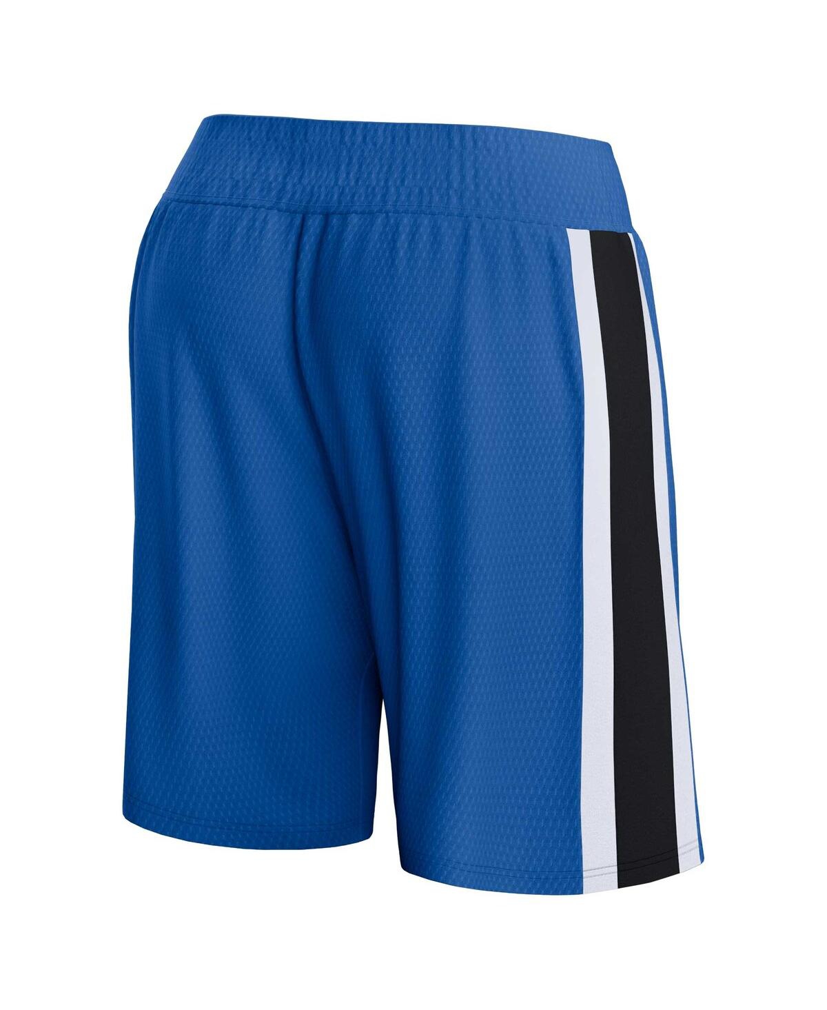 Shop Fanatics Men's  Blue Orlando Magic Referee Iconic Mesh Shorts