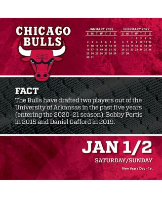 Chicago Bulls 2022 Box Calendar