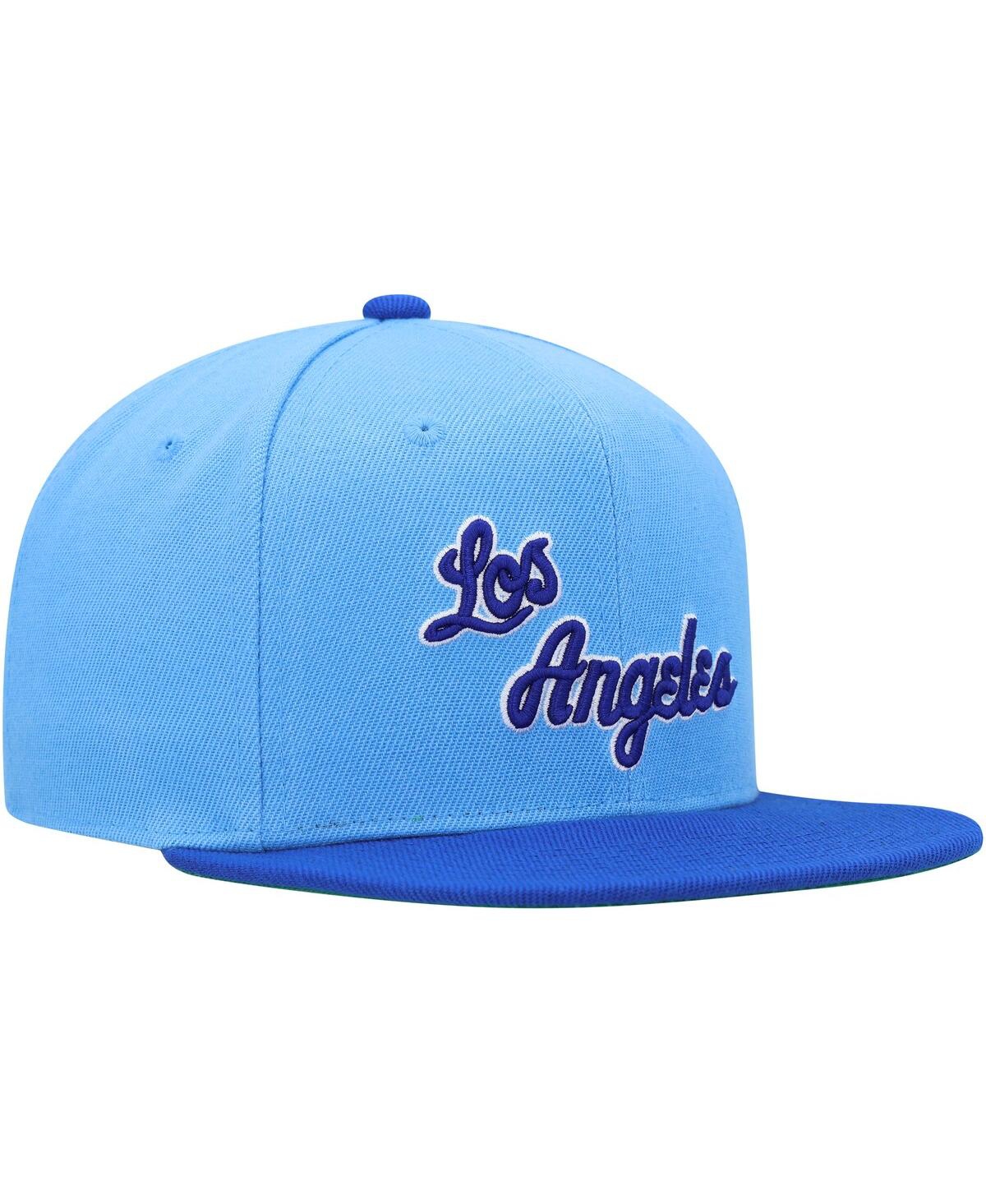 Big Boys and Girls Mitchell & Ness Royal Los Angeles Lakers Two-Tone Snapback Hat - Royal