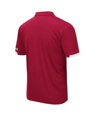 Men's Crimson Indiana Hoosiers Big and Tall Santry Polo Shirt