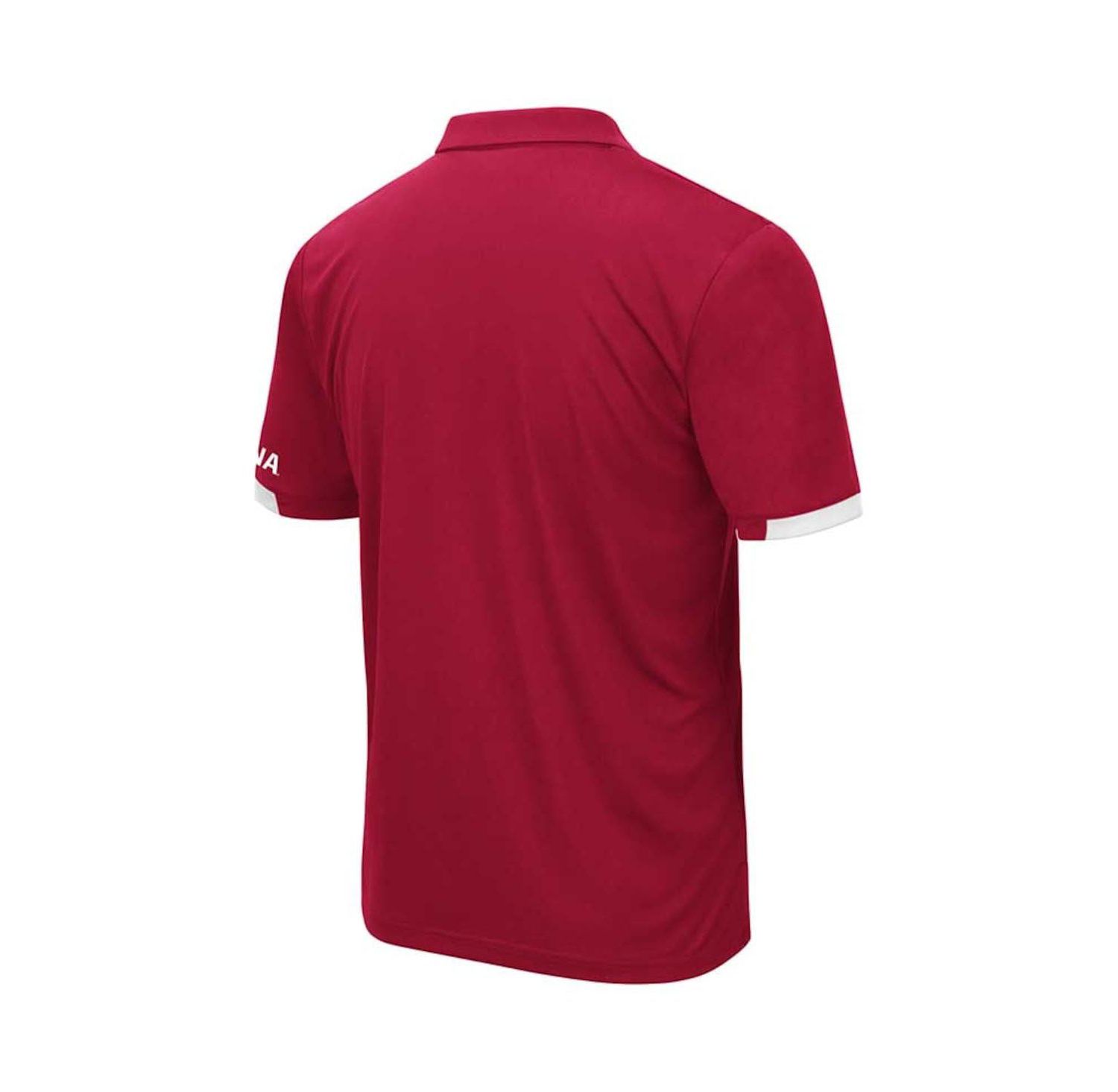 Men's Crimson Indiana Hoosiers Big and Tall Santry Polo Shirt