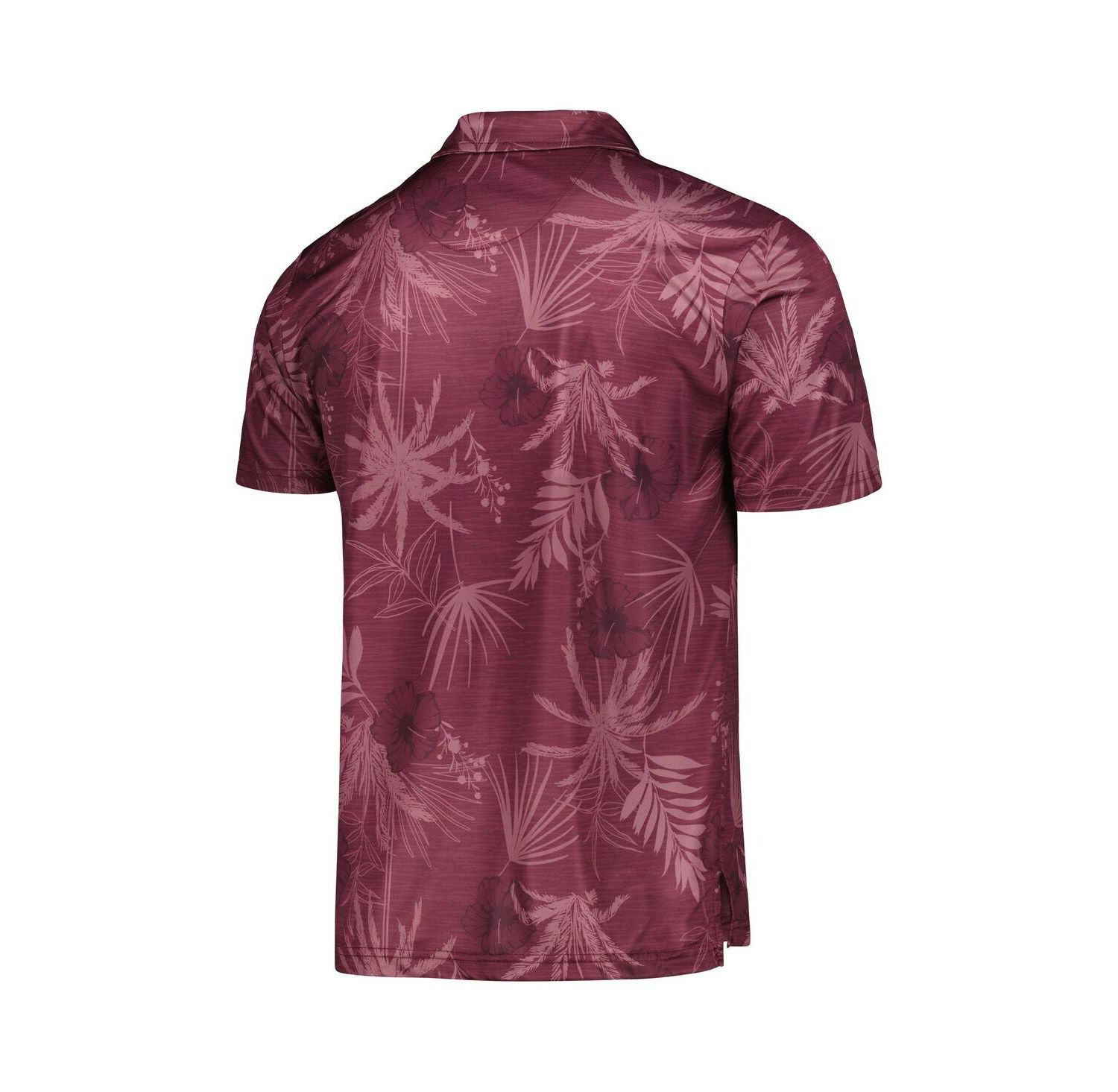 Men's Maroon Montana Grizzlies Palms Team Polo Shirt