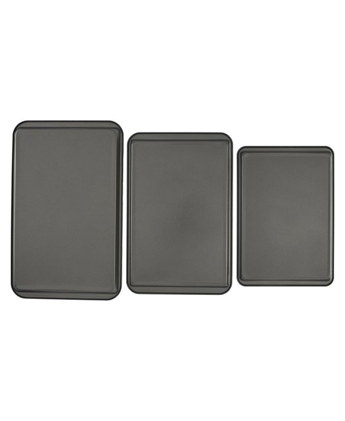 Good Cook Nonstick Steel Cookie Sheet, 3 Piece Set Macy's