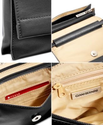  Nappa Leather Flap Crossbody, Exclusively at Macy's