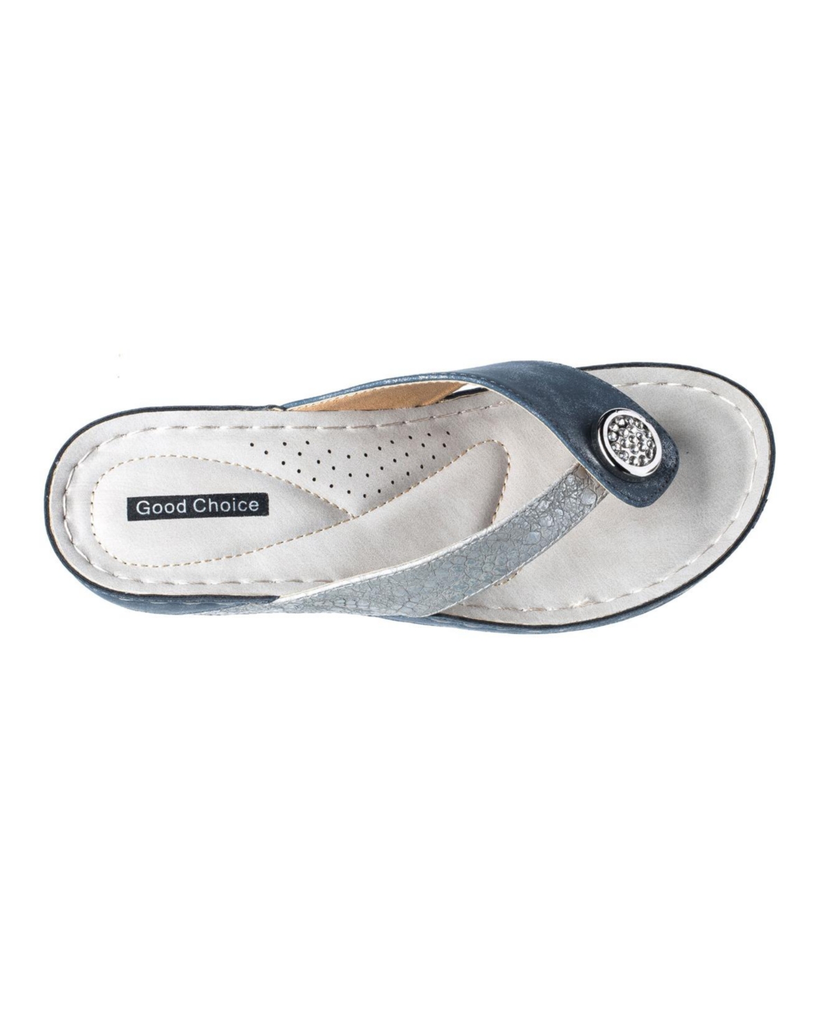 Gc Shoes Women's Dafni Thong Wedge Sandals