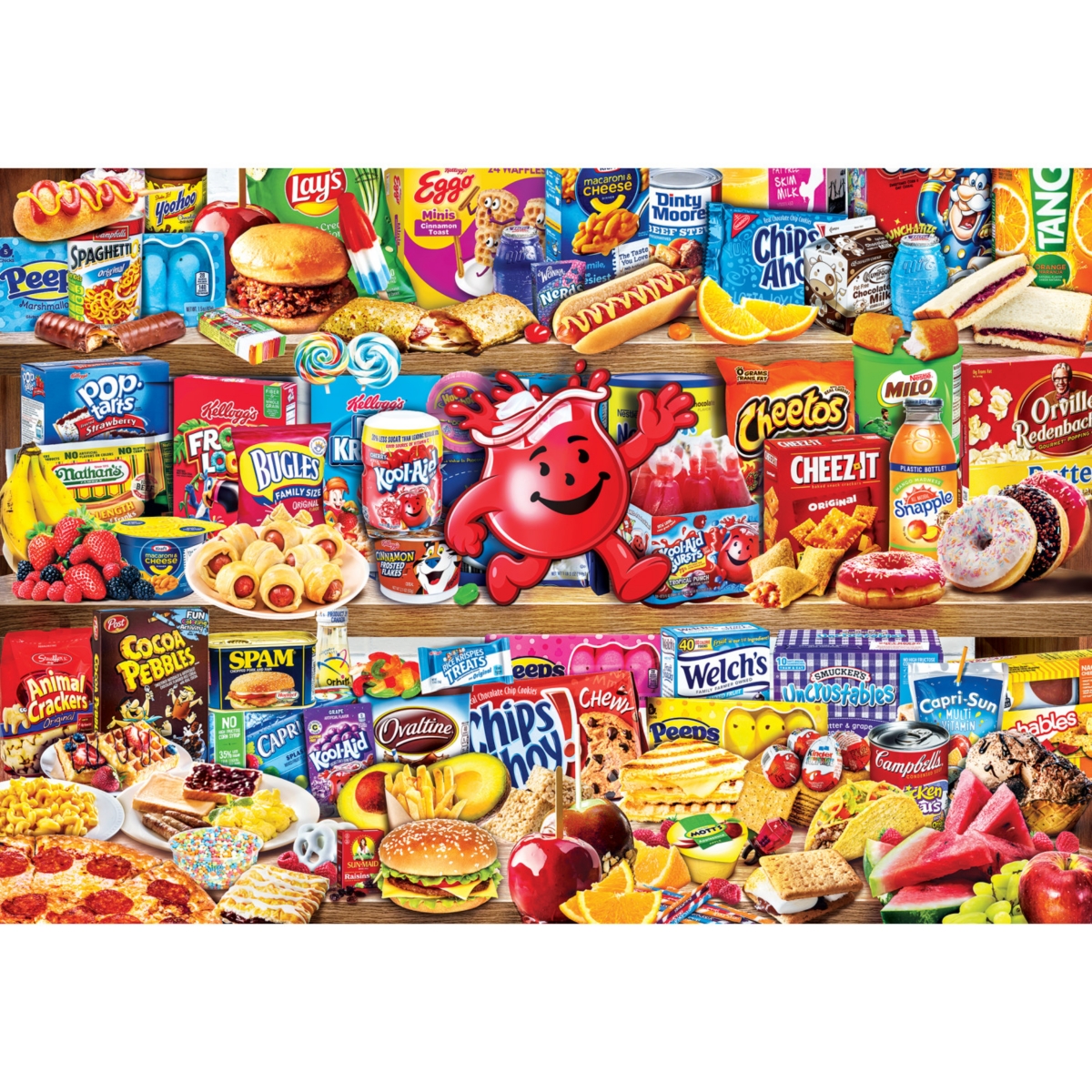 Masterpieces Signature Collection - Kids' Favorite Foods 2000 Piece Jigsaw Puzzle