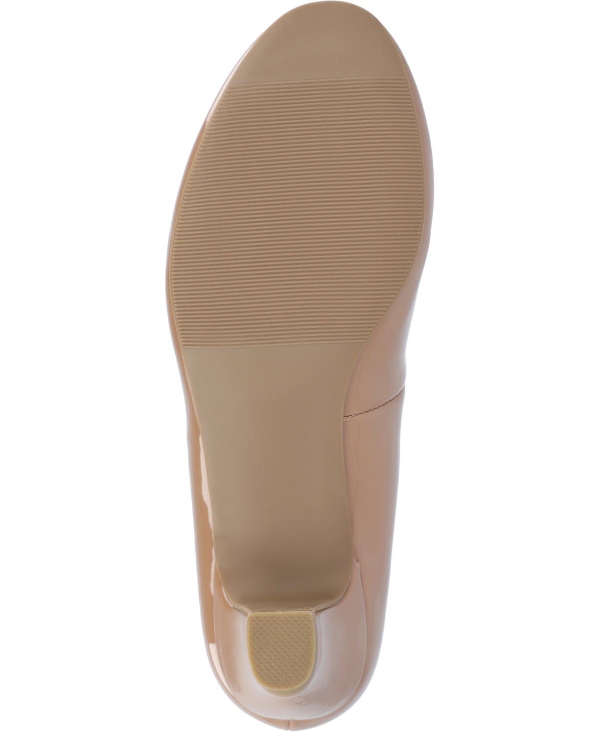 Journee Collection Journee Luu Pump In Taupe Patent