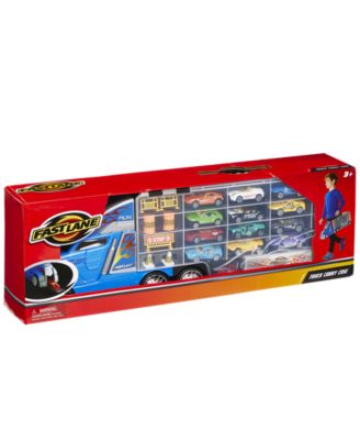 Truck Carry Case with 12 diecast vehicles and 14 accessories, Created for You by Toys R Us