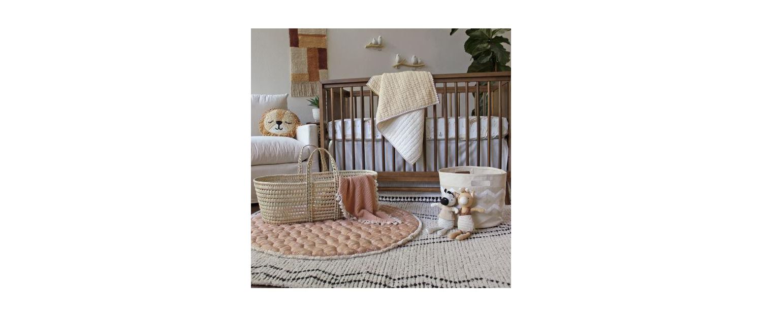 Baby Boys or Baby Girls Kendi Quilted Playmat Safari