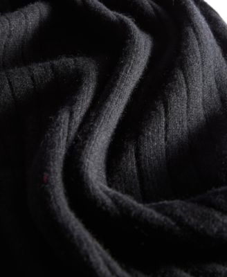 Ribbed 100% Cashmere Scarf, Created for Macy's