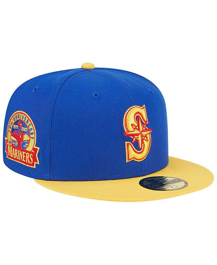 Seattle Mariners New Era Jersey 59FIFTY Fitted Hat - Black