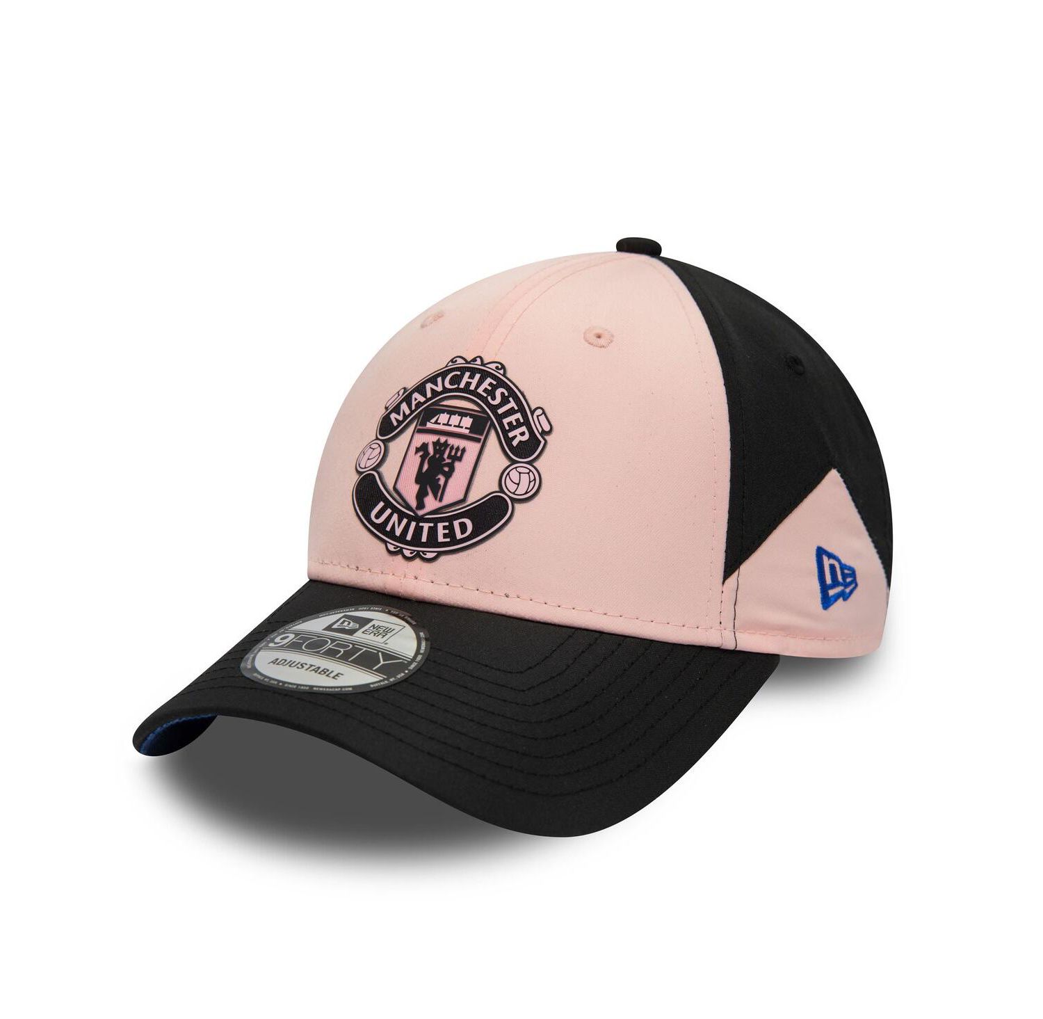 Men's Pink, Black Manchester United 9FORTY Adjustable Hat