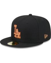 New Era Los Angeles Dodgers Heather Tipped Bucket Hat - Macy's