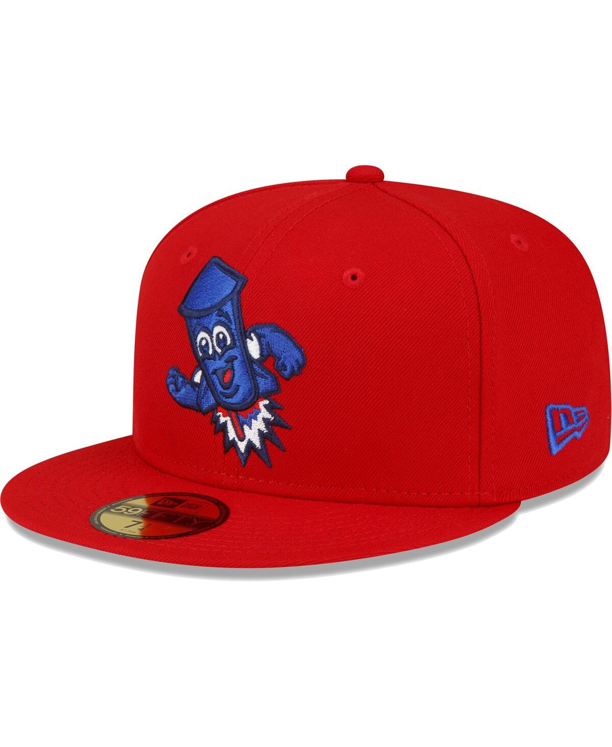 Men's New EraWorcesterSox Copa De La Diversion 59FIFTY Fitted Hat - Red