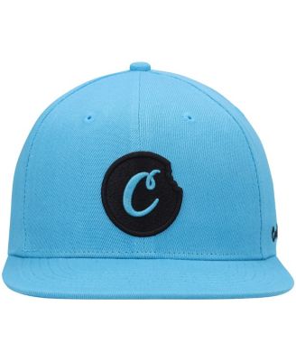Men's Blue C-Bite Solid Snapback Hat