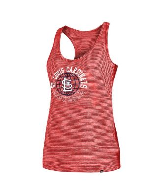 Women's Red St. Louis Cardinals Active Racerback Tank Top