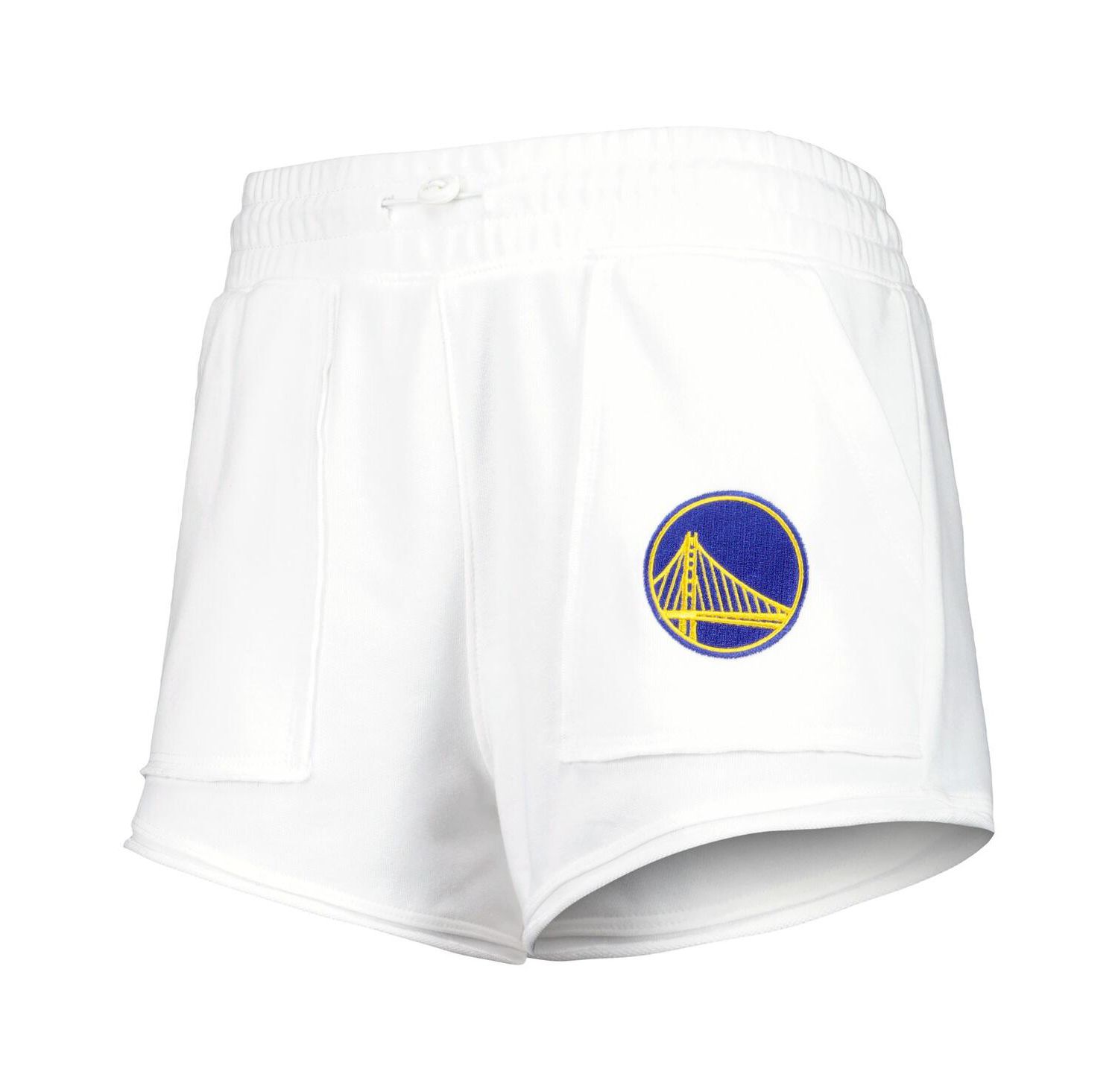 Women's White Golden State Warriors Sunray Shorts