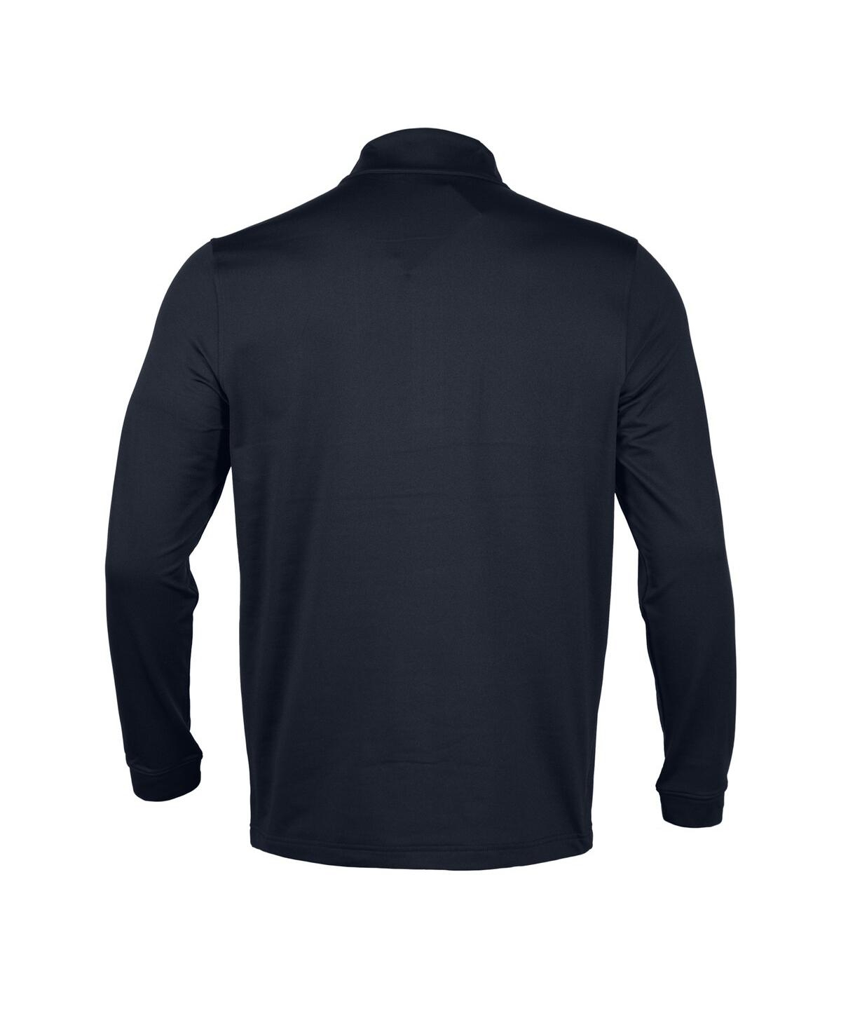 Shop Levelwear Men's  Navy Toronto Maple Leafs Nhl X Pga Scout Midlayer Quarter-zip Pullover Top