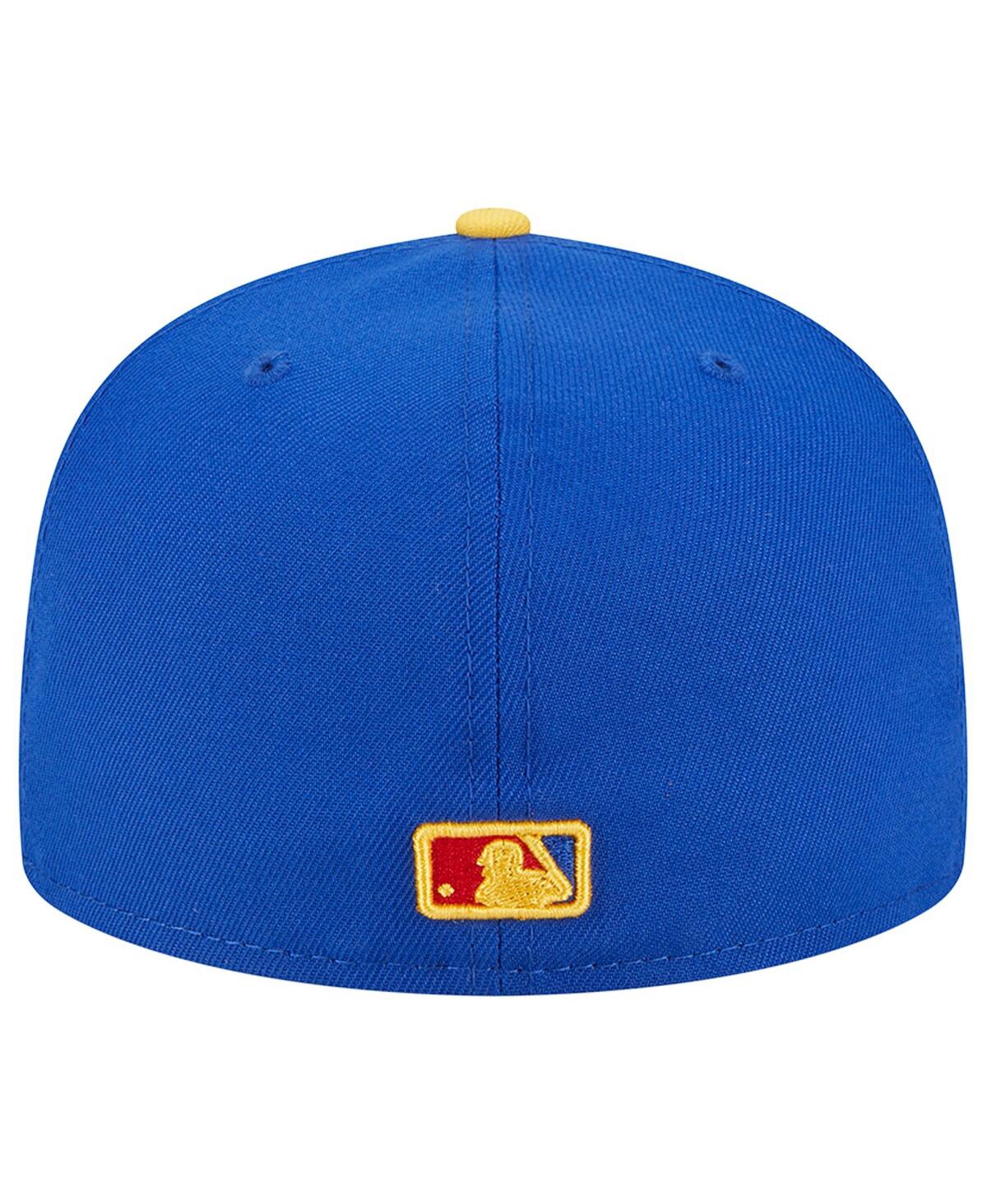Men's New Era Yellow Milwaukee Brewers Empire 59FIFTY Fitted Hat - Yellow