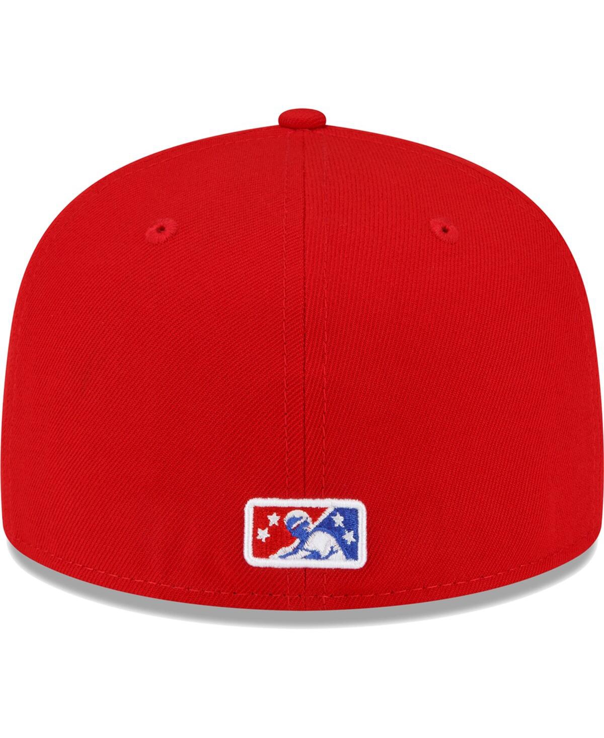 Men's New EraWorcesterSox Copa De La Diversion 59FIFTY Fitted Hat - Red