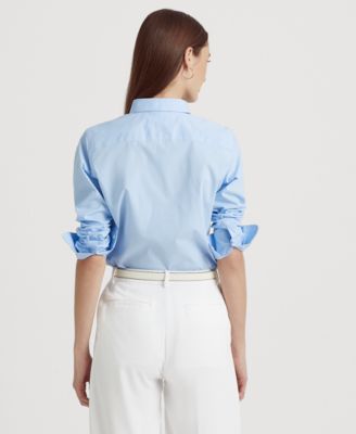 Petite Non-Iron Straight-Fit Shirt