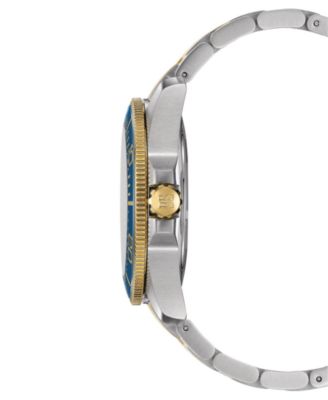 Men's Swiss Automatic DS Action Diver Two-Tone Stainless Steel Bracelet Watch 43mm