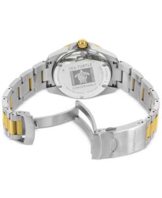 Unisex Swiss Automatic DS Action Diver Two-Tone Stainless Steel Bracelet Watch 38mm
