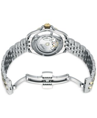 Women's Swiss Automatic DS Action Diamond Accent Two-Tone Stainless Steel Bracelet Watch 35mm