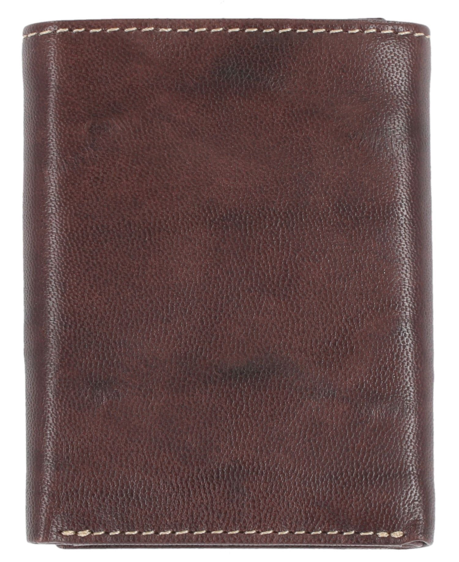 Men's Antique-Like Trifold Wallet