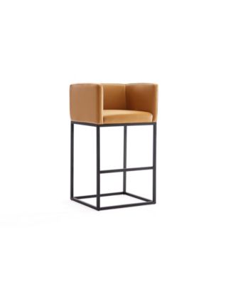 Embassy Leatherette Upholstered Counter Stool