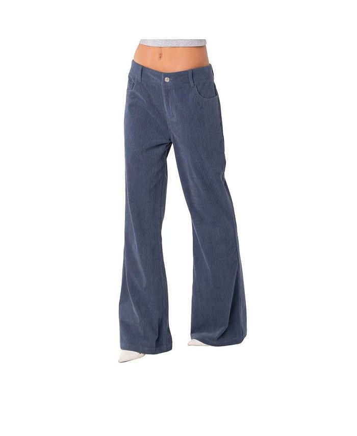 Edikted Women's Dawn Corduroy Pants - Macy's