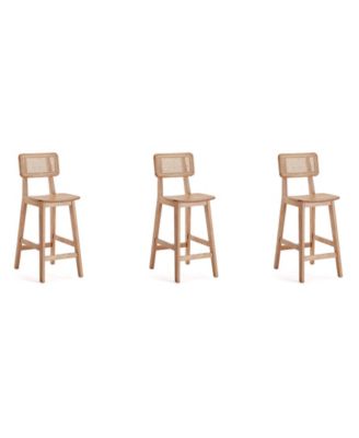 Manhattan Comfort Versailles 3 Piece Ash Wood And Natural Cane Counter   24683068 Fpx.tif