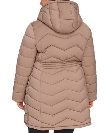 Plus size calvin klein puffer coat new arrivals
