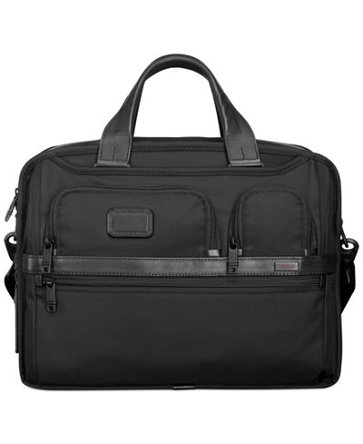 Tumi Alpha 2 Expandable Organizer Laptop Briefcase