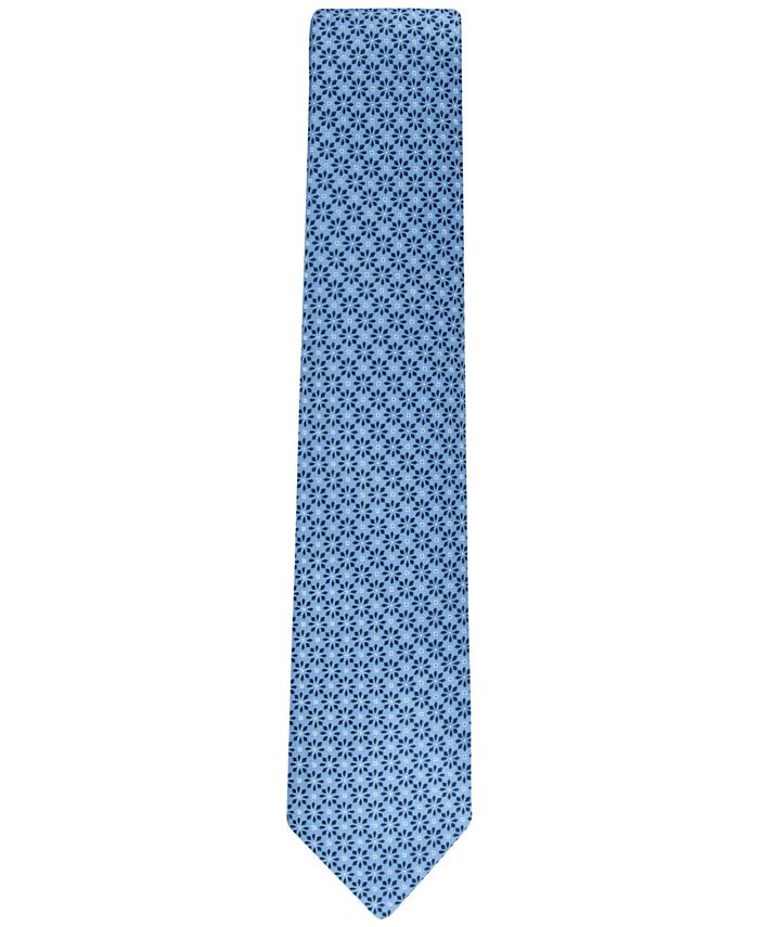 Tommy Hilfiger Men's Classic Daisy Medallion Neat Tie - Macy's