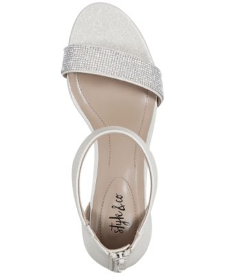 Women's Phillys Two-Piece Evening Sandals, Created for Macy's 