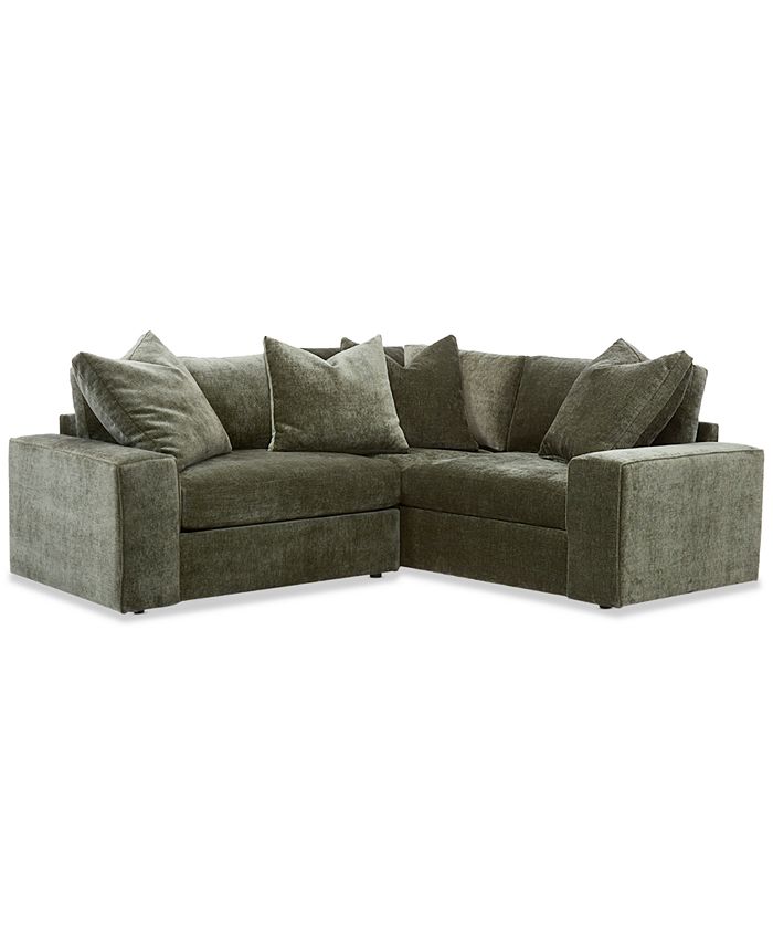 Furniture Michola 2Pc. Fabric LShape Sectional Sofa, Created for Macy